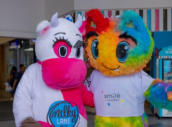 Smile foundation mascots