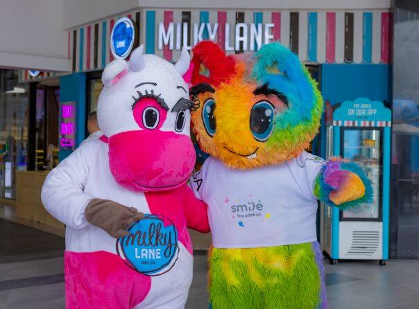 Smile foundation mascots
