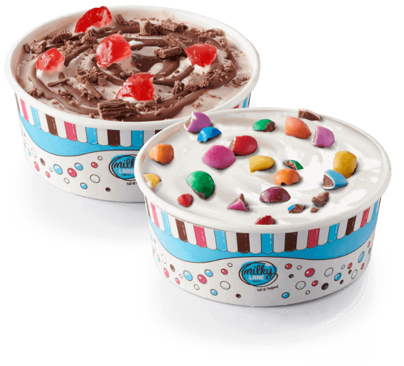 Ice cream tubs