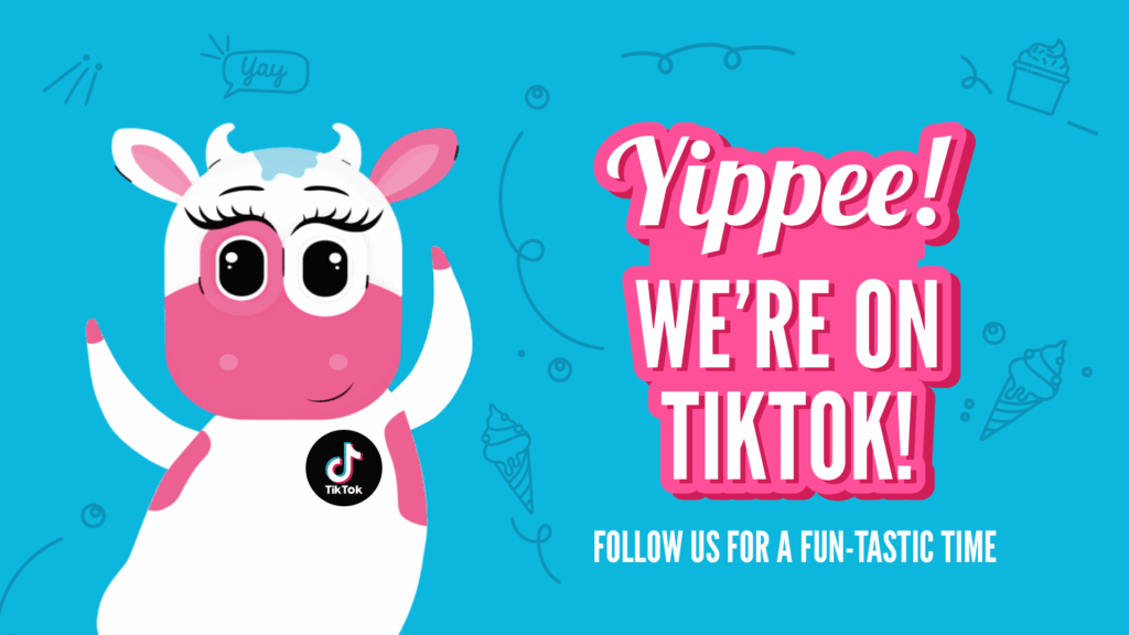 Yippee! We're on TikTok with Milky Moo