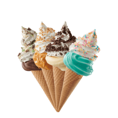Wonderfilled cones ice cream flavours